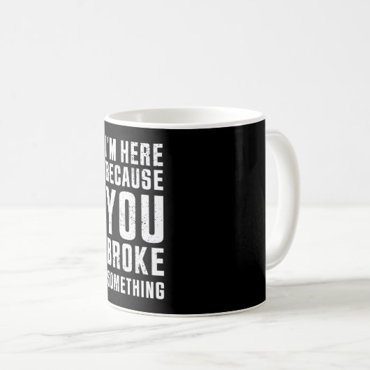 Funny Programmer Gift for Coding Geeks Koffiemok (Voorkant rechts)