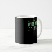 Funny Programmer Koffiemok (Voorkant rechts)