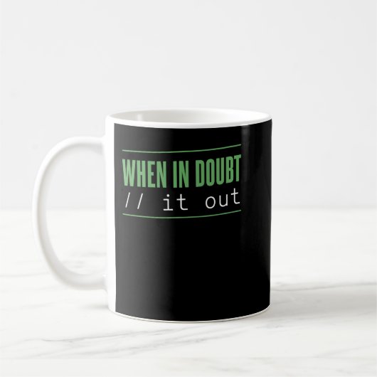 Funny Programmer Koffiemok (Links)