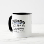 Funny Programmer Mok (Voorkant links)