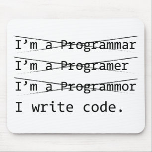 Funny Programmer Muismat