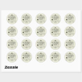Funny Programmer Ronde Sticker (Vel)