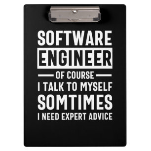 Funny Programming Software Engineer Gift Klembord