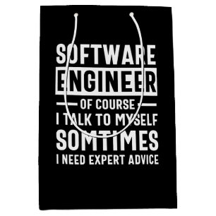 Funny Programming Software Engineer Gift Medium Cadeauzakje