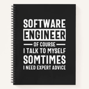 Funny Programming Software Engineer Gift Notitieboek