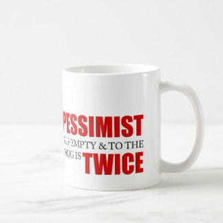 Funny Project Management Gezegde Optimist Pessimis Koffiemok