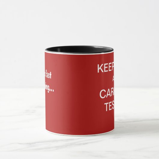 Funny Project Team Gift Go Live Testing Quote Joke Mok (Midden)
