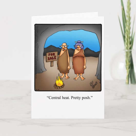 Funny Propriétaires Félicitations Carte de voeux (Devant)