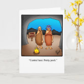 Funny Propriétaires Félicitations Carte de voeux (Fleur jaune)