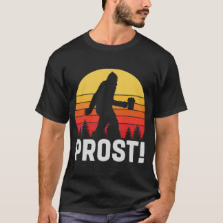 Funny Prost Bigfoot Craft Beer T-shirt