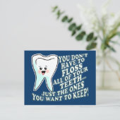Funny Prosthodontisten Apparel Briefkaart (Staand voorkant)