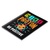 Funny Proton Humor Physicist Science Notitieboek (Linkerzijde)