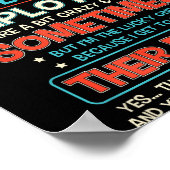 Funny Proud Boss Employee Appreciation Office Men Poster (Hoek)