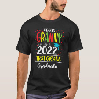 Funny Proud Granny, klasse 2022, eerste rang T-shirt