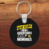 Funny Proud Homeowner New Homenew Adventures New M Sleutelhanger (Voorkant)