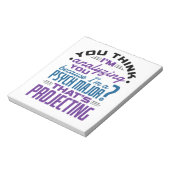 Funny Psych Major Psychology Student Projecting Notitieblok (Gedraaid)