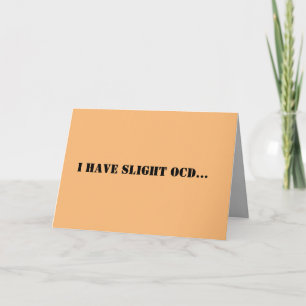 Funny Psychology Love Card Kaart