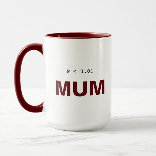 Funny Psychology Statistics Mug | Significant Mum (Gauche)