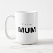 Funny Psychology Statistics Mug | Significant Mum Koffiemok (Links)