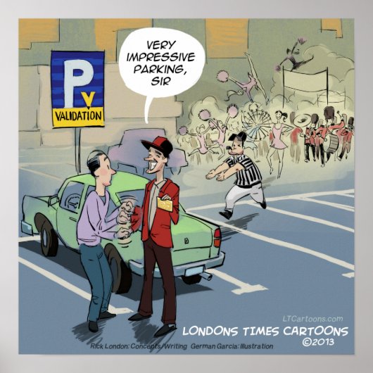 Funny Psychology "Validation" Poster (Voorkant)