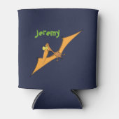 Funny pterodactyldinosaur cartoon koelbox blikjeskoeler (Voorkant)