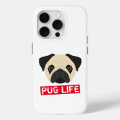 Funny Pug Life Case-Mate iPhone Case (Achterkant)