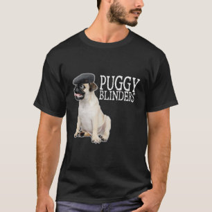 Funny Pug Lover Dog Face Peaky Life Retro T-shirt