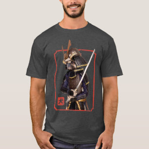 Funny Pug Owner T-shirt Samurai Pug Bushido Warrio