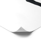 Funny pug poster (Hoek)