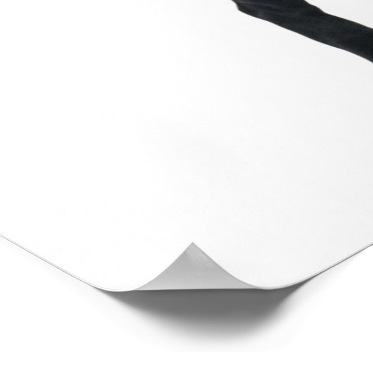 Funny pug poster (Hoek)