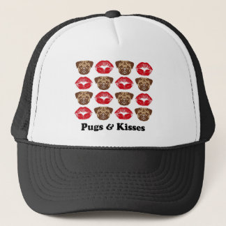 Funny Pug Trucker Pet