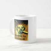 Funny Puggle Dog Koffiemok (Voorkant links)