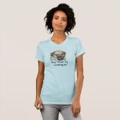 Funny Puggle Dog T-shirt (Voorkant volledig)