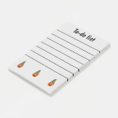Funny Pumpkin to-do List Post-it® Notes (Schuin)