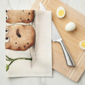 Funny Pun aardappelen Theedoek (Quarter Fold)