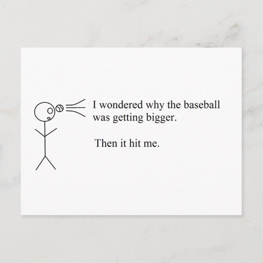 Funny Pun Briefkaart (Voorkant)