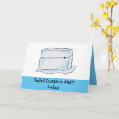 Funny Pun carte d'anniversaire (Fleur jaune)