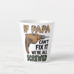 Funny Pun Father Joke VADERDAG Latte Mok