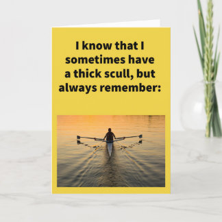 Funny Pun, gewoon zoals je een gelukkig Jubileum h Kaart