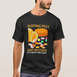 Funny Pun Pharmacy Technicia Local Drug Dealer Ph T-shirt