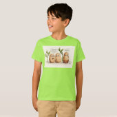 Funny Pun Potates Kinder T-Shirt (Voorkant volledig)