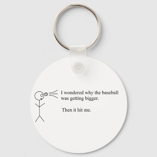 Funny Pun Sleutelhanger (Voorkant)