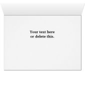 Funny Punctuation Grammar Hummor Greeting Cards (Intérieur Horizontal (Bas))
