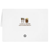 Funny Punctuation Grammar Humor Wenskaarten (Achterkant Horizontaal)