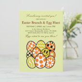 Funny Punny Easter Brunch Party Invitation (Debout devant)