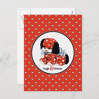 Funny  Puppy Valentijnsdag Feestdagenkaart