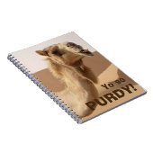 Funny Purdy Camel Foto Notitieboek (Rechterzijde)