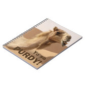 Funny Purdy Camel Foto Notitieboek (Linkerzijde)