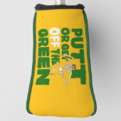 Funny Putting Trash Talk Putt Or Get Off Green Golfheadcover (Draai 90)