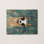 Funny Puzzle met Baby Llama - Hallo Legpuzzel (Horizontaal)